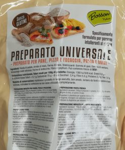 Preparato Universale per Pane Pizza Pasta e Dolci senza Glutine 1kg