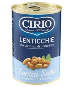 Lenticchie senza sale CIRIO 410gr