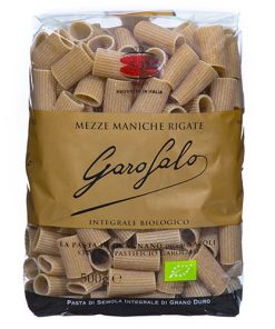 Mezze Maniche Rigate Integrale GAROFALO 500gr
