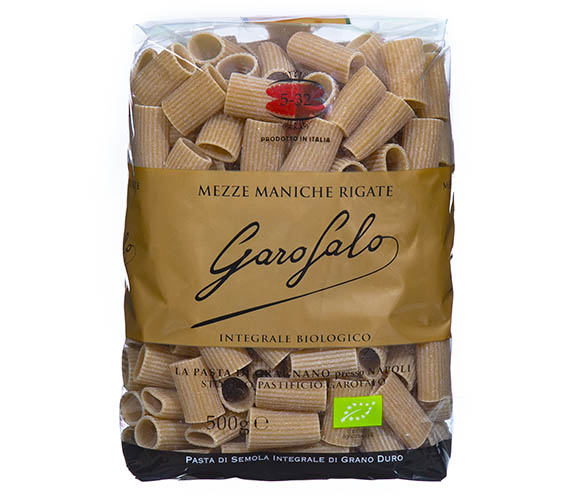 Mezze Maniche Rigate Integrale GAROFALO 500gr