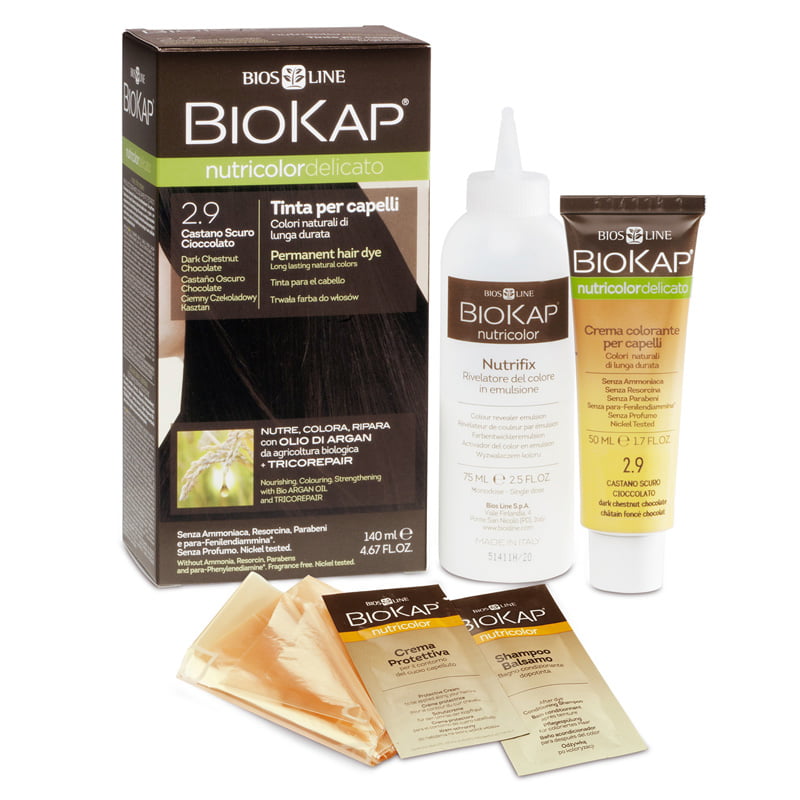 Biokap Nutricolor 2.9 Tinta Castano Scuro Cioccolato – Bios Line
