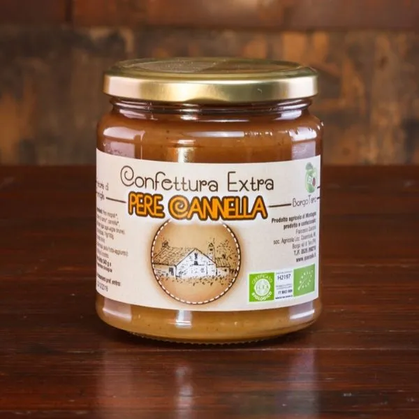 Confettura Extra Pere Cannella Bio 340g