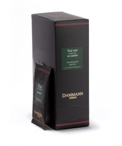 Dammann Frères | Tè Verde al Gelsomino | Green Tea Jasmine Bustine – 24 Bustine (48 Gr) | Tè Bustine Confezioni | Miscela di Tè Verde Cinese