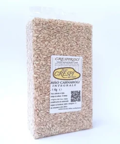 Riso Carnaroli integrale Crespiriso 1kg confezione sottovuoto