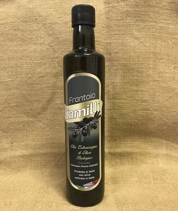Olio Evo Biologico Camilli Certificato