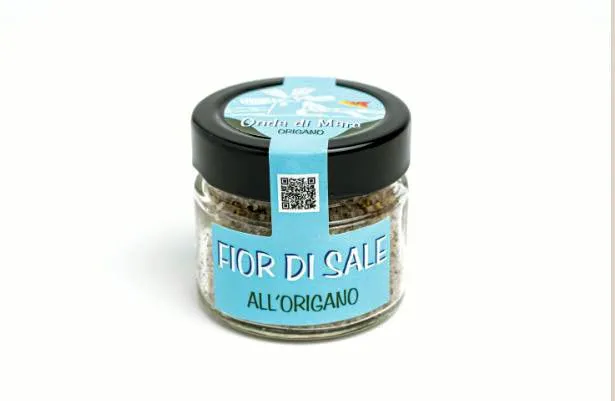 Fior di Sale aromatizzato origano 120g