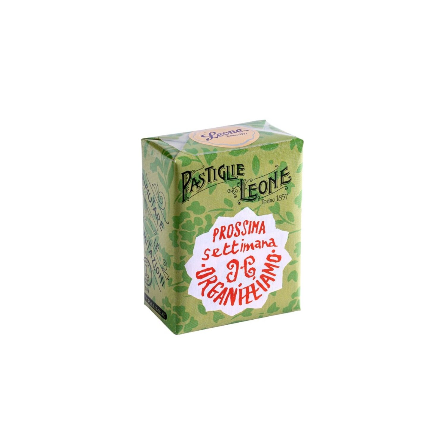 Leone | Pastiglie Prossima Settimana Organizziamo | Leone Pastiglie Dissetanti Assortite | Caramelle Dure al Sapore Agrumi – 1 x 30 Gr