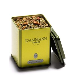 Dammann Frères® | Mate Verde e Clementina | Tisana Mate, Mela, Arancia, Clementina – 100 Gr | Infuso Frutta e Mate in Foglia Sfusa