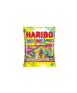 Haribo® | Miami Frizzi Gusto Tropical | Caramelle Gommose | Confezione Caramelle Frutta – 90 Gr