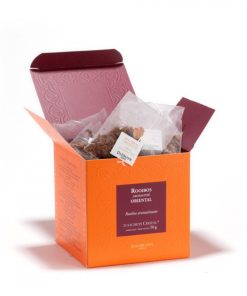 Dammann Frères | Rooibos Aromi Orientali | Infuso di Rooibos, Bergamotto & Frutto Passione – 25 Filtri (50 Gr) | Tè Rosso del Sudafrica Filtri | Rooibos Senza Caffeina