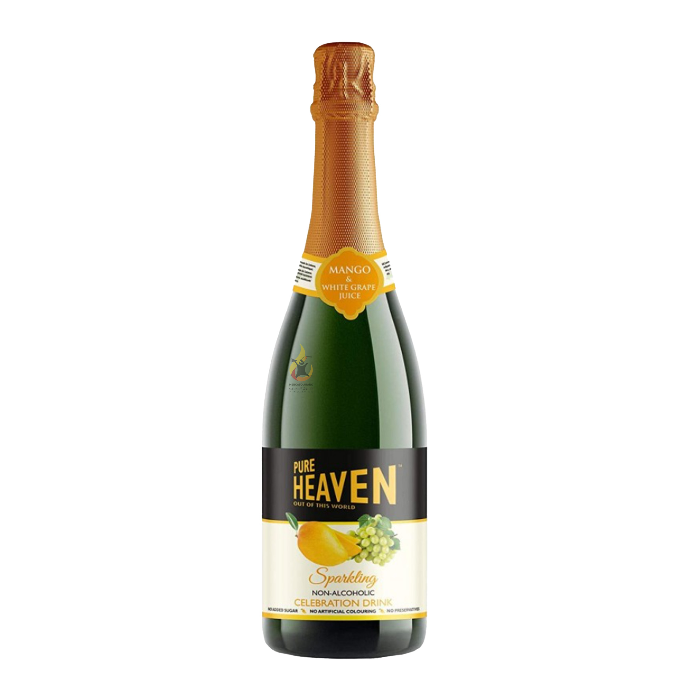 Pure Heaven, Bevanda Analcolica Gusto Uva e Mango 750ml