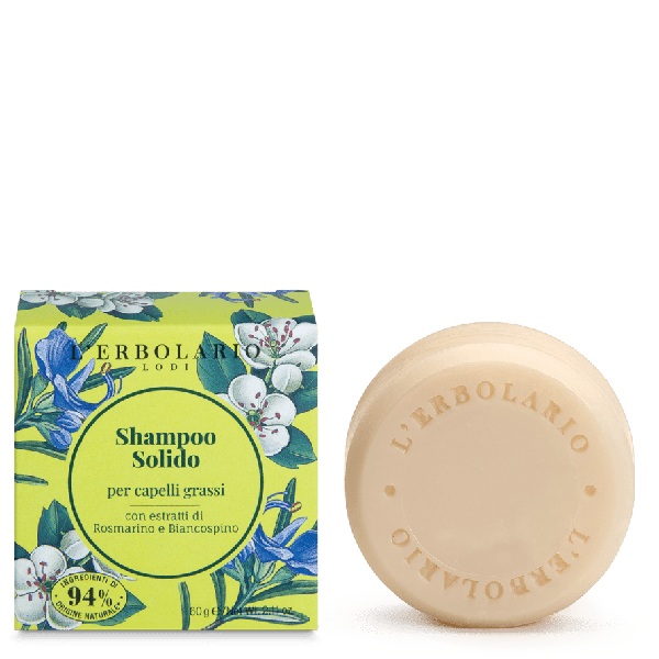 Shampoo Solido Capelli Grassi – 60g | L’Erbolario
