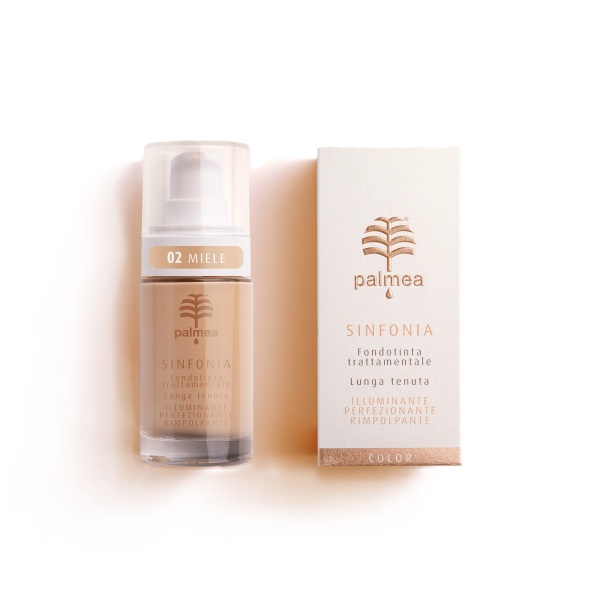 Sinfonia – Fondotinta Trattamentale Miele – 30 ml | Palmea