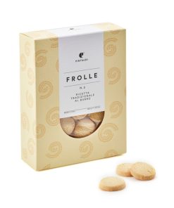 Pintaudi | Frolle Ricetta Tradizionale Burro | Biscotti al Burro Puro | Frollini in Sacchetto al Burro di Normandia – 160 Gr | Frolle Classiche al Burro