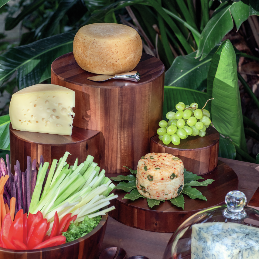 Alzata buffet incastro radici cm.24x18h - immagine 6