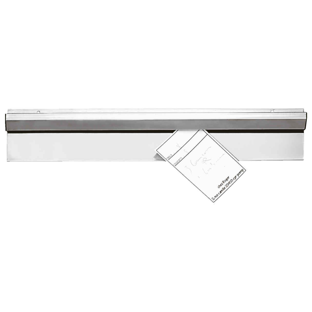 Asta portascontrini inox cm.50