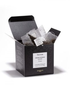 Dammann Frères | Tè Nero Grand Yunnan G.F.O.P. | Tè Nero Cinese GFOP Tea – 25 Filtri (50 Gr) | Tè Filtri in Sacchetto | Cinese Tea Black Yunnan