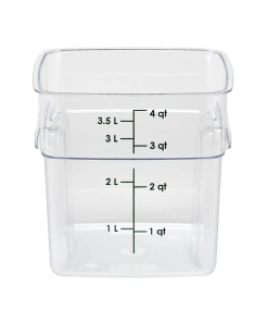 Barattolo camsquare policarbonato lt.4