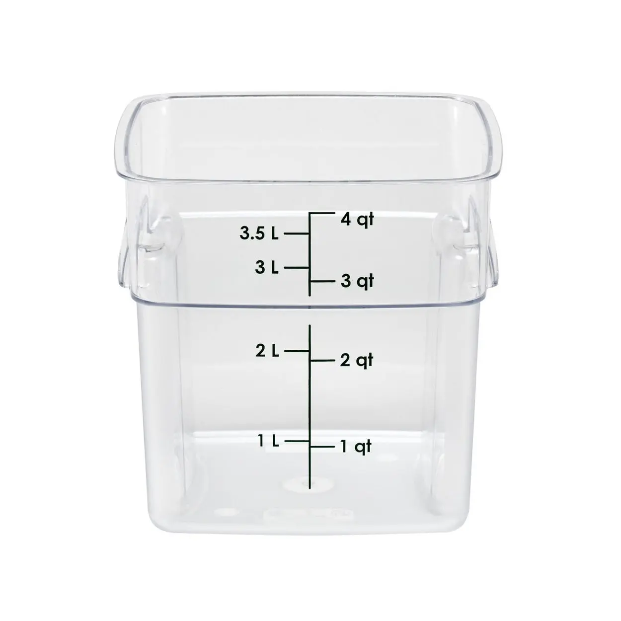 Barattolo camsquare policarbonato lt.4