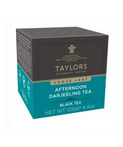 Taylors of Harrogate | Té Nero Scelto Indiano Darjeeling Sfuso | Darjeeling in Foglia Allentata – 1 x 125 Gr | Black Tea Indian Darjeeling