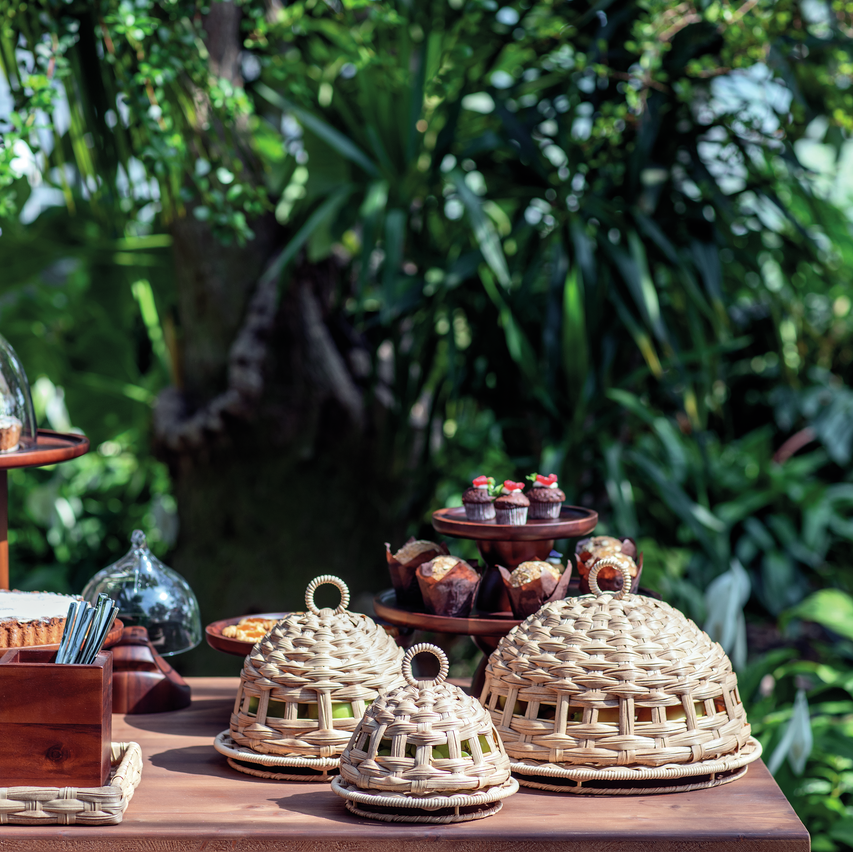 Cloche polyrattan radici cm.17x10h - immagine 2