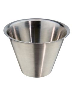 Confezione 4 stampi creme caramel inox cm.8×5,5h