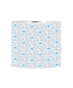 Confezione 8 carta igienica fascettata pura cellulosa 180 strappi