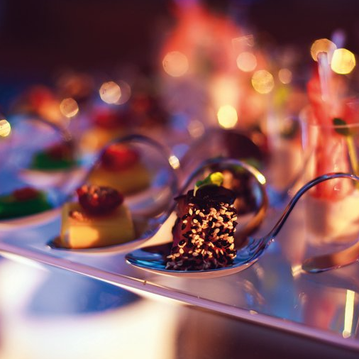 Cucchiaio finger food gourmet inox pvd gold - immagine 3