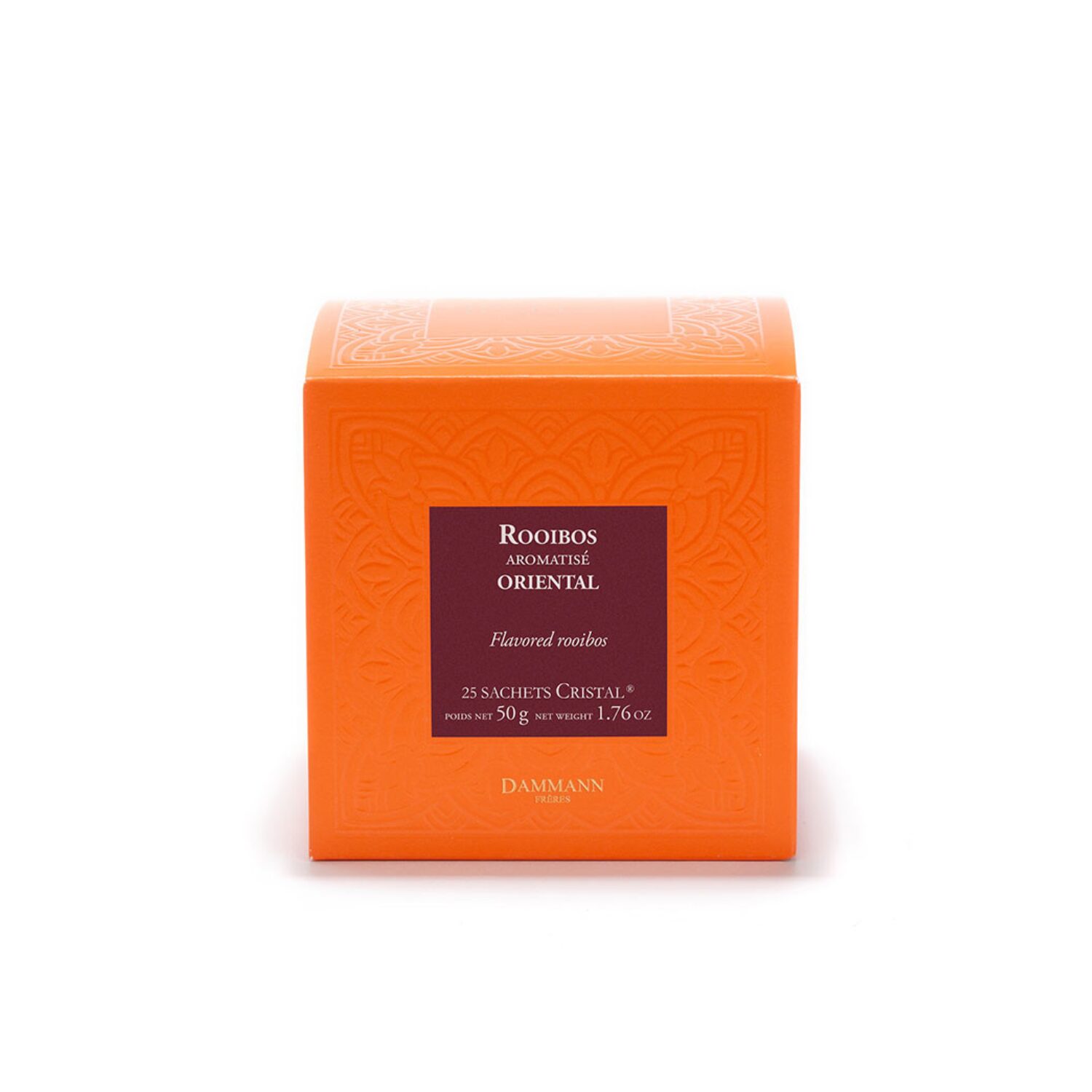 Dammann Frères | Rooibos Aromi Orientali | Infuso di Rooibos, Bergamotto & Frutto Passione – 25 Filtri (50 Gr) | Tè Rosso del Sudafrica Filtri | Rooibos Senza Caffeina - immagine 2