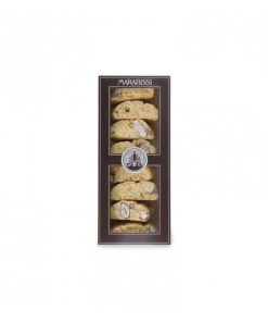 Marabissi® | Pasticceria Artigianale 15 Cantuccini Mandorla | Cantucci alla Mandorla Confezionati 120 Gr. | Cantucci Artigianali per Vinsanto