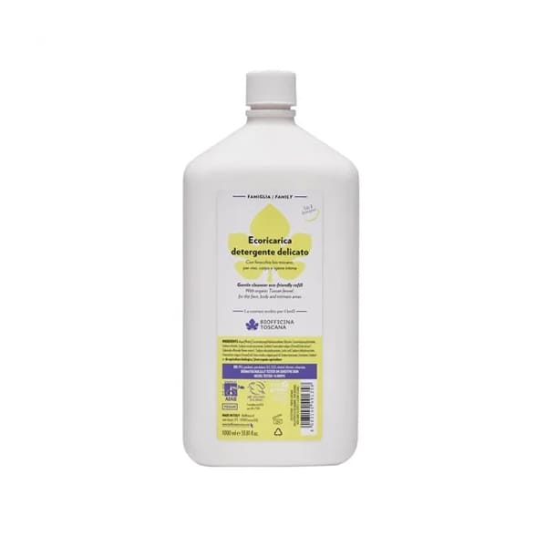 Ecoricarica Detergente Delicato – 1000 ml | Biofficina Toscana