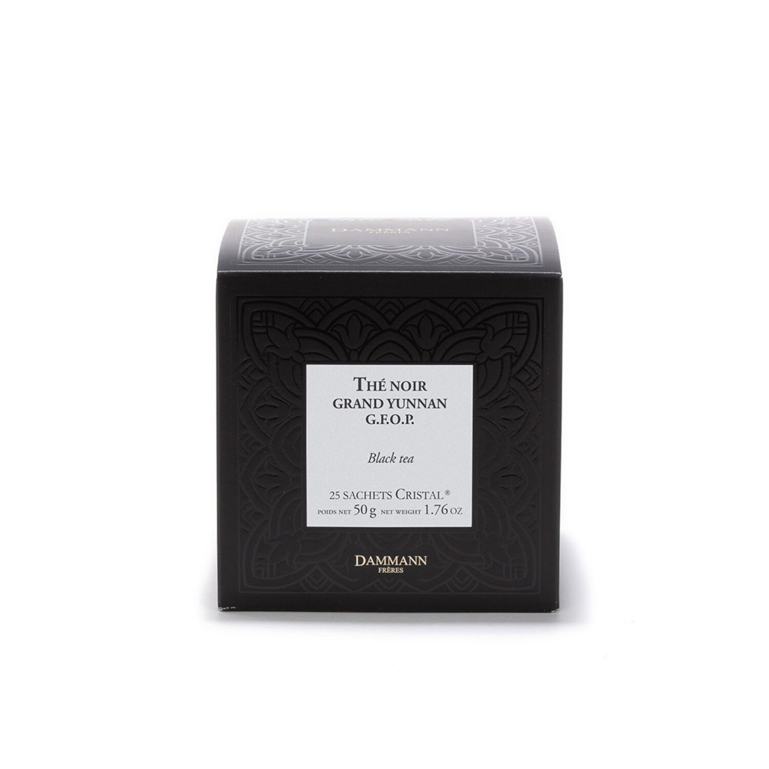 Dammann Frères | Tè Nero Grand Yunnan G.F.O.P. | Tè Nero Cinese GFOP Tea – 25 Filtri (50 Gr) | Tè Filtri in Sacchetto | Cinese Tea Black Yunnan - immagine 2