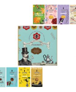Kucino® | Cofanetto Biscotti Tè Pasticcini Assortiti 8 Sapori – 400 Gr | Pasticceria Dolce Burro, Limone, Cioccolato, Avena, Nocciole | Degustazione Biscotti Ora Tè