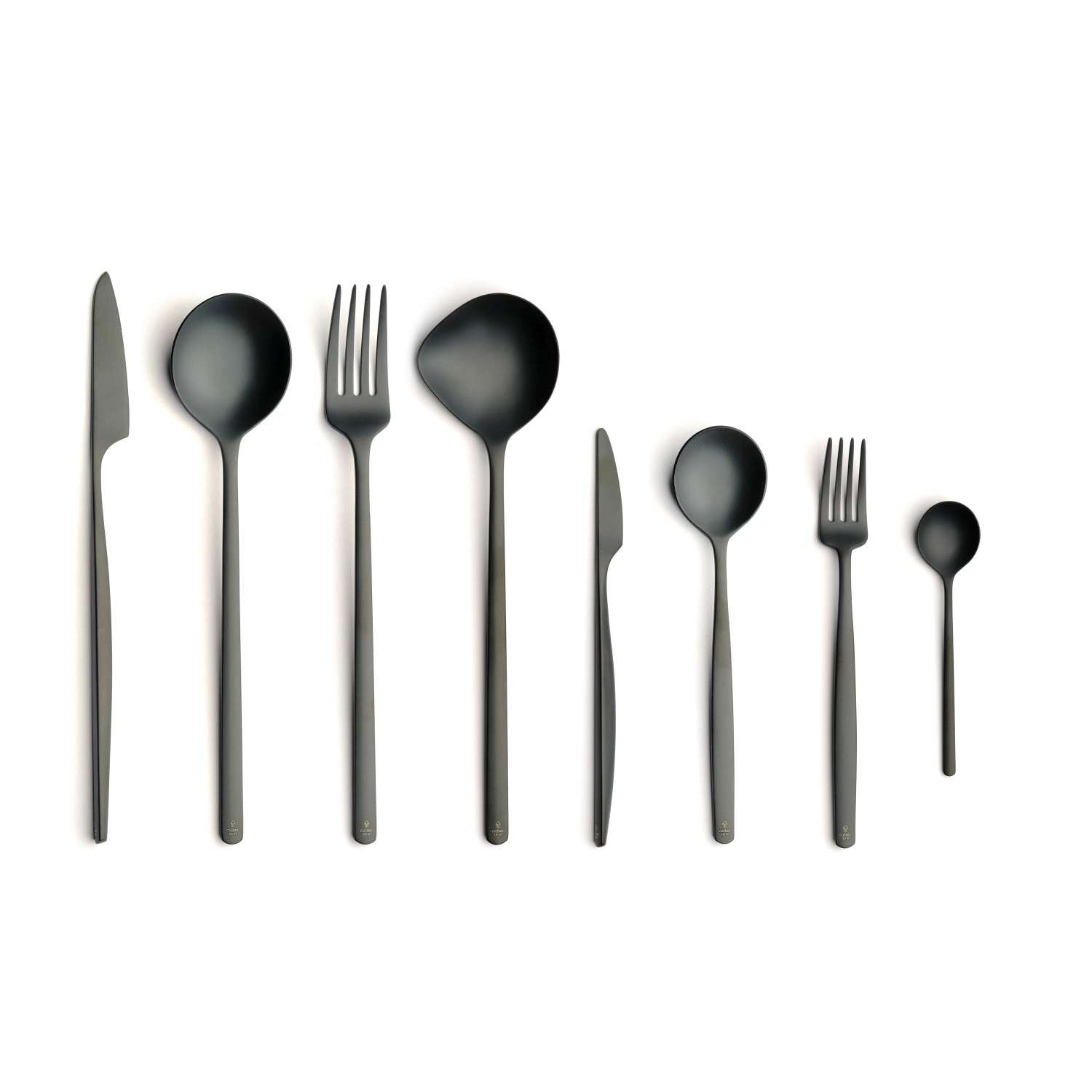 Forchetta torta atlantida ice black - immagine 2