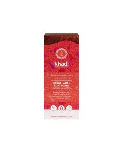 Tinta Vegetale Henné, Amla & Jatropha – 100 g | Khadi