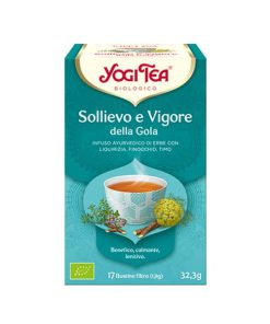 Tea Yogi | Infuso Sollievo e Vigore della Gola – 17 Filtri