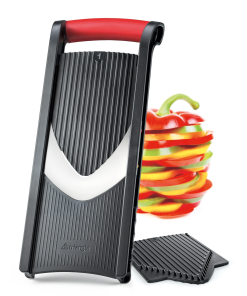 Mandolina lama parabolica con 4 tipi di taglio