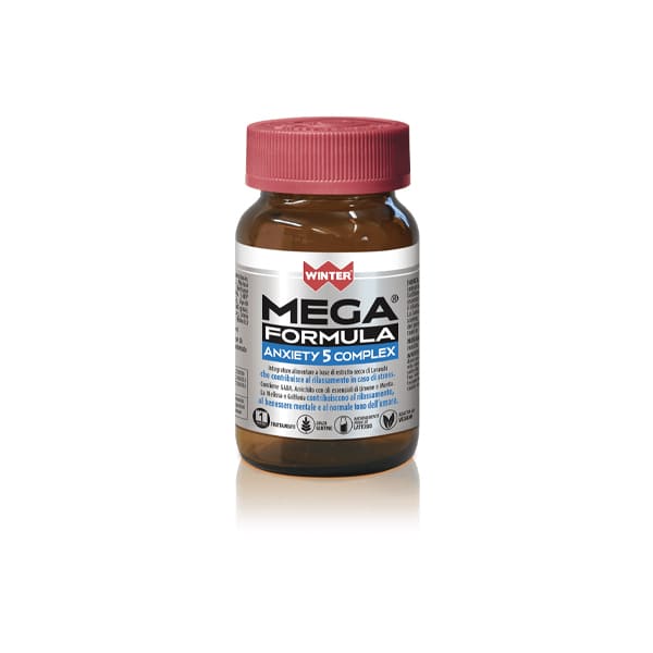 Mega Formula Anxiety 5 Complex – 60 compresse da 950 mg | Winter