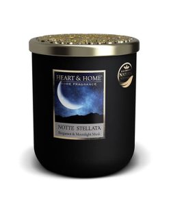 Candela Notte Stellata – Giara Grande da 320 g | Heart & Home