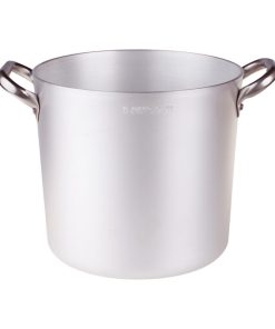 Pentola alta alluminio due maniglie cm.32