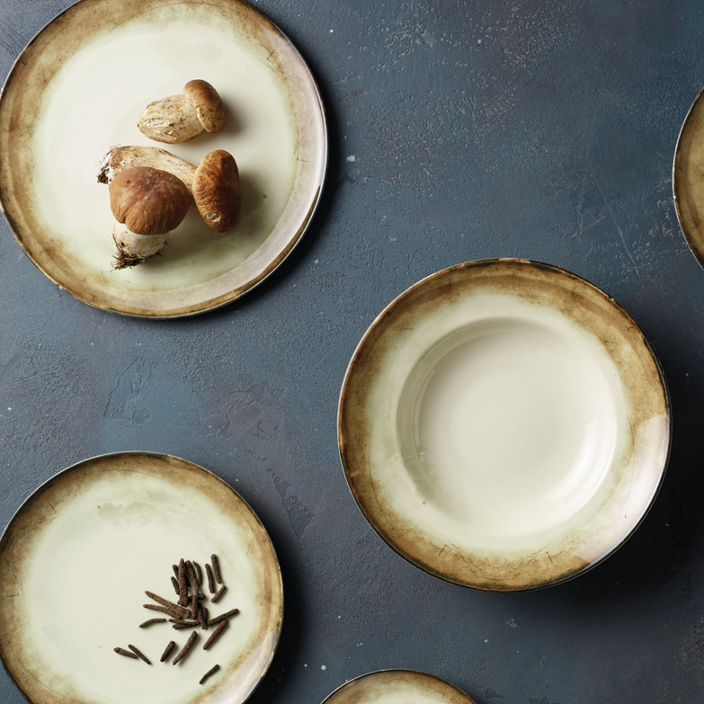 Piatto piano pizza shade earth cm.32 - immagine 2