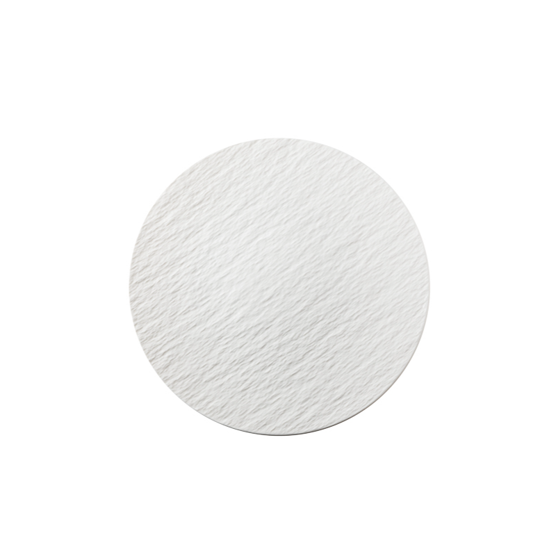 Piatto piano presentazione touch me effetto pietra cm.20