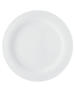 Piatto piano uovo cm.25