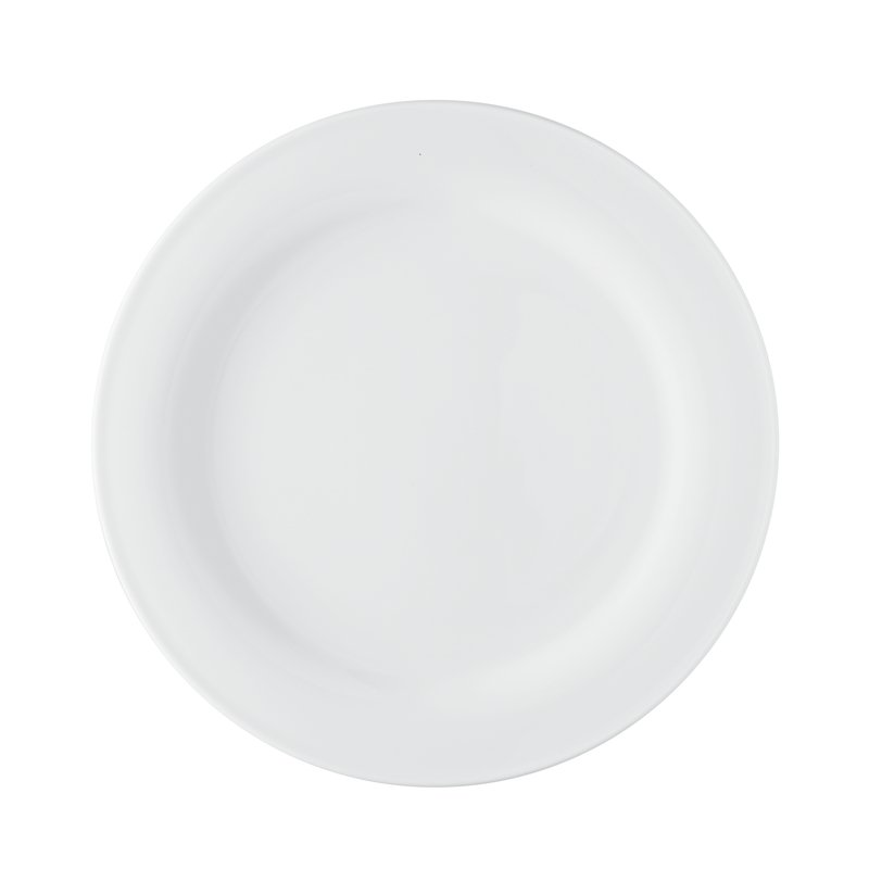 Piatto piano uovo cm.25