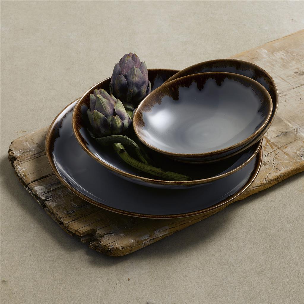 Piatto piano walled harvest grey cm.26 - immagine 3