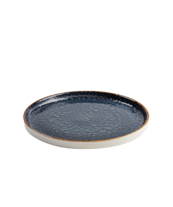 Piatto presentazione impilabile skyfall blu cm.23