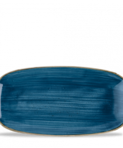 Piatto rettangolare oblong chef stonecast java blue cm.29,8×15,3
