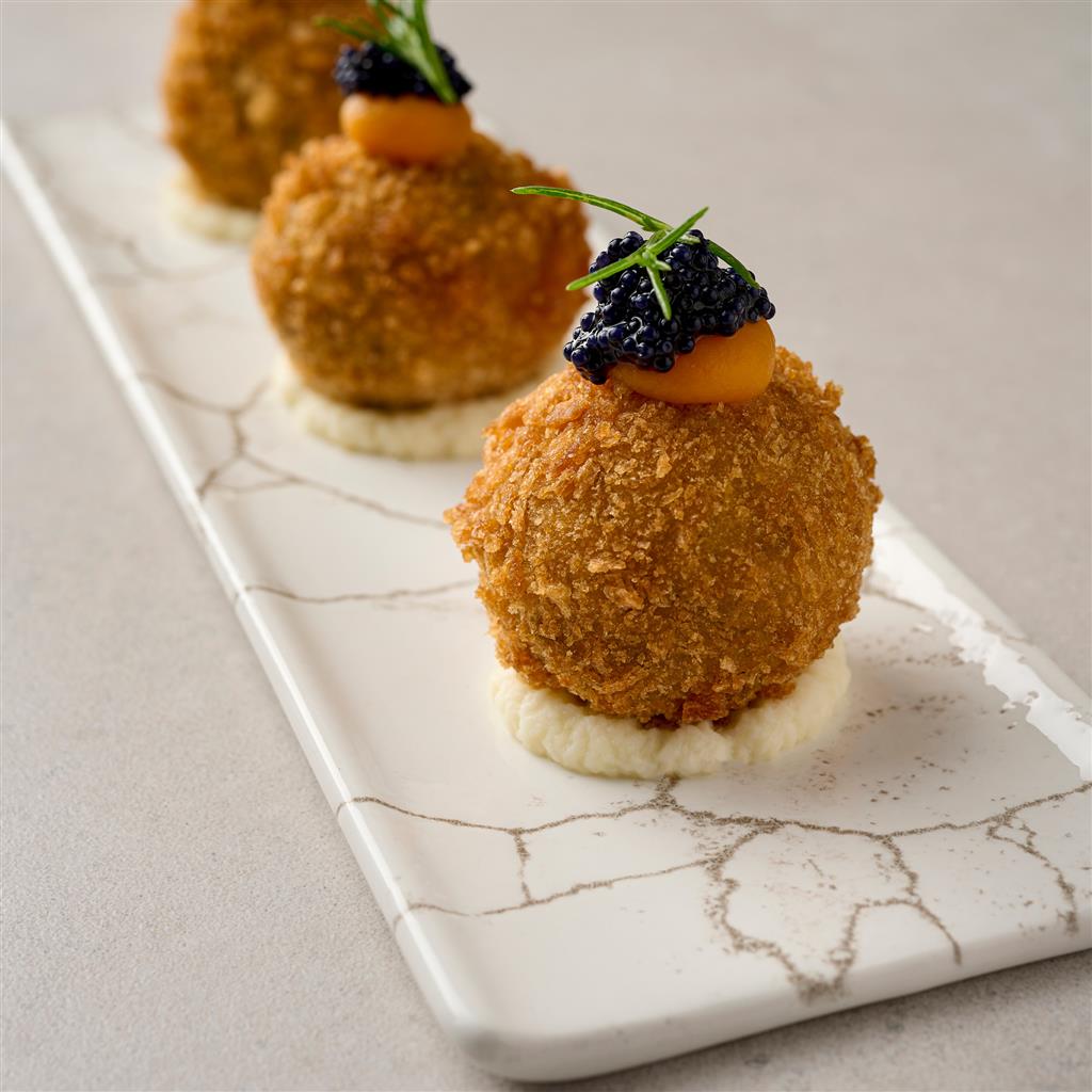 Piatto rettangolare tasting kintsugi agate grey cm.24,7×8,8 - immagine 3