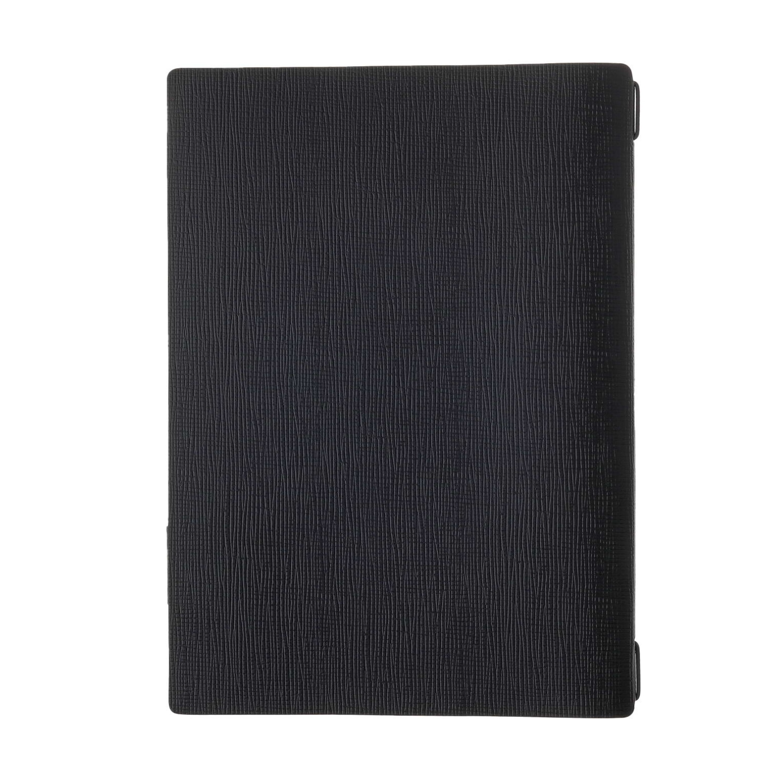 Porta menu chef nero a4 solo elastico - immagine 2