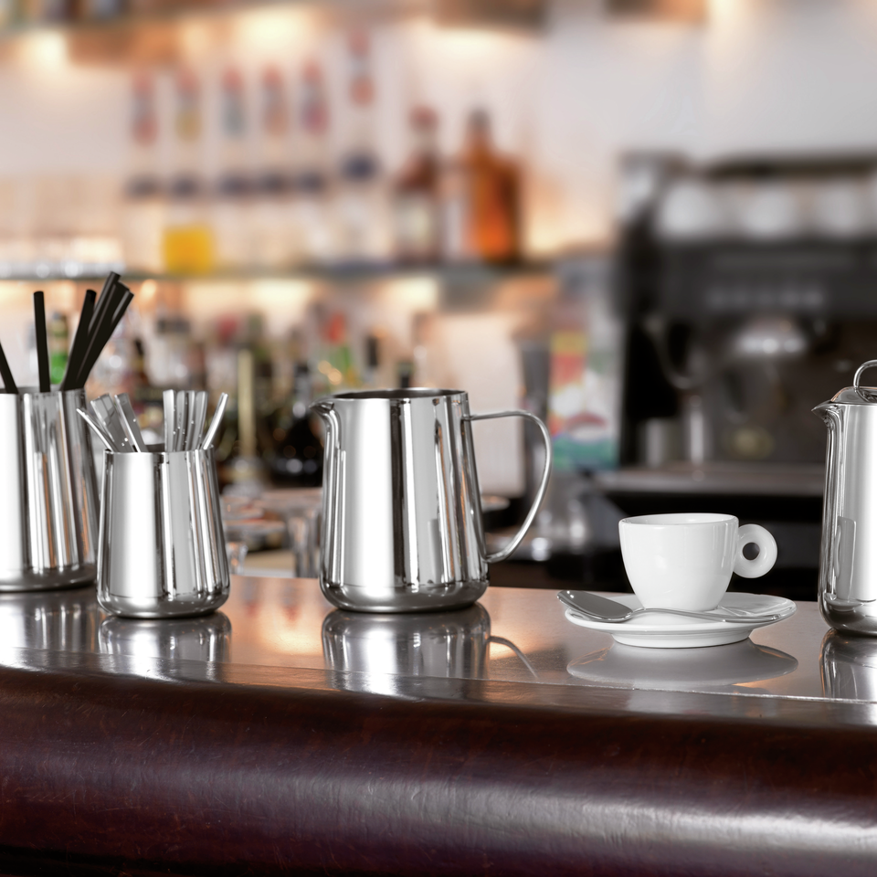 Portacannucce inox cm.8x12h - immagine 2